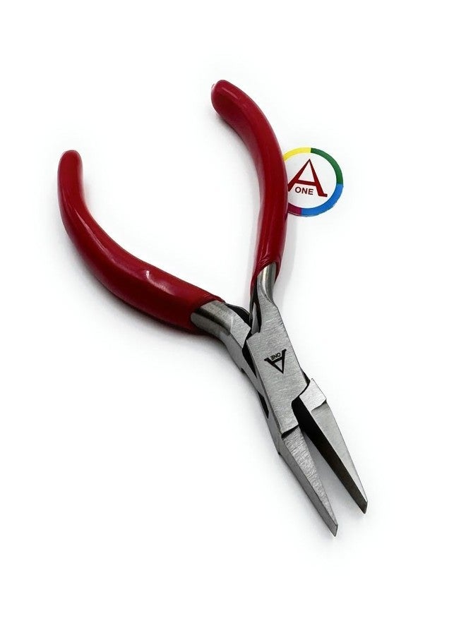 أون مجموعة كماشة مجوهرات Aone مكونة من 5 قطع - نصف دائرية، مسطحة الأنف، دائرية الأنف، قاطعة جانبية، وقاطعة طرف علوي. متعددة الاستخدامات لصنع المجوهرات، ولف الأسلاك، وتطريز المجوهرات بالخرز، وصناعة النماذج، والأعمال اليدوية. - Image 4